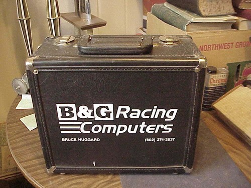 Vintage B&G Racing Computers Case Set Hygrometer Altitude Drag Race Calculator