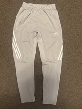 adidas Aeroready Mens L Gray Track Pants 3-St...