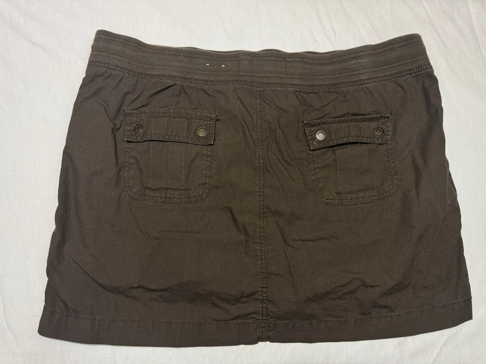 Sonoma Life + Estilo Marrón Utilitario Exterior Rip Stop Skort Mujer XL Foto 2 de 4