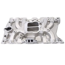 Edelbrock Intake Manifold 3711 Performer Dual Plane Alum For Oldsmobile 307-403