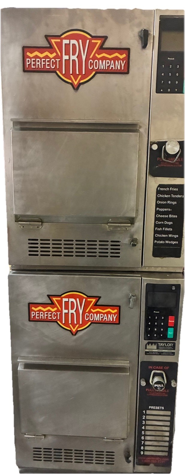 2-Perfect Fry PFC-3700Company Electric Ventless Countertop Fryer Good Condition