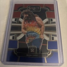 2024 Panini Select WWE - Concourse Dude Love #65 Red & Blue Prizm Mick Foley