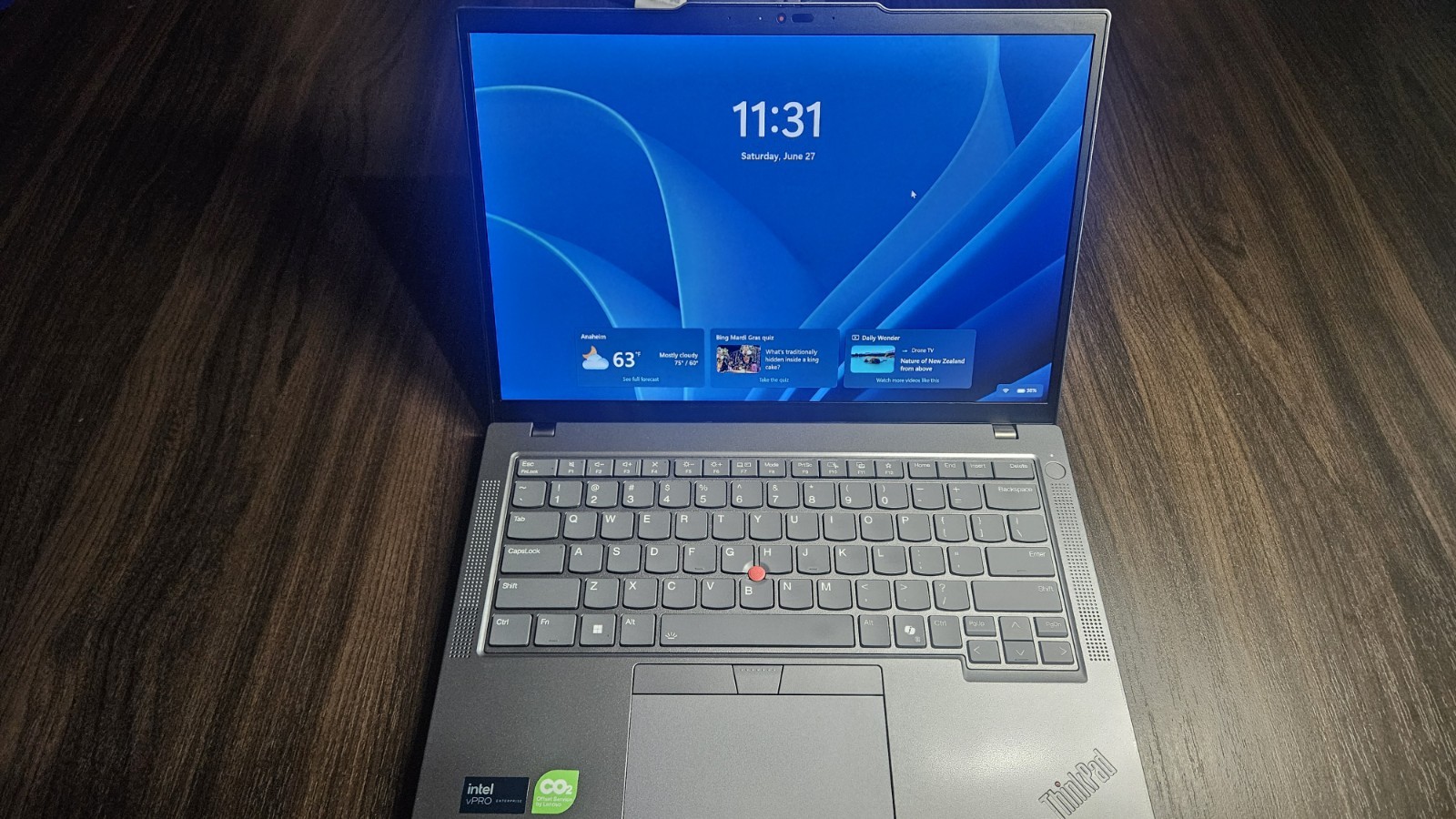 Lenovo ThinkPad T14, 14-Inch Laptop, with Intel Core Ultra 7 165U, 512 GB SSD (Solid State Drive)