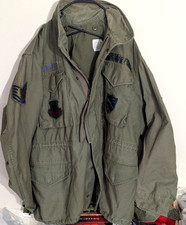 Vintage Vietnam Military OG 107 Jungle Jacket Shirt Air Force Tactical 112 Sgt