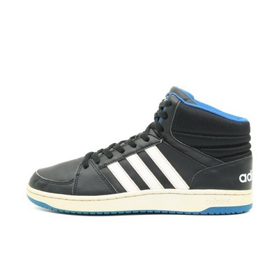 adidas Herren F99588 Sneaker Schwarz/Weiß/Blau Leder/Synthetik Top EU 42 2/3