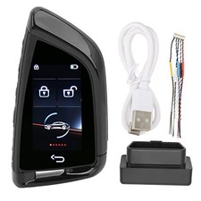 Smart Remote Car Key LCD Screen 5.0 Anti Key Loss Keyless Entry Auto Lock