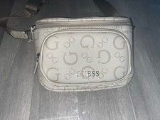 GUESS Umhängetasche / Camera Bag Beige mit G...