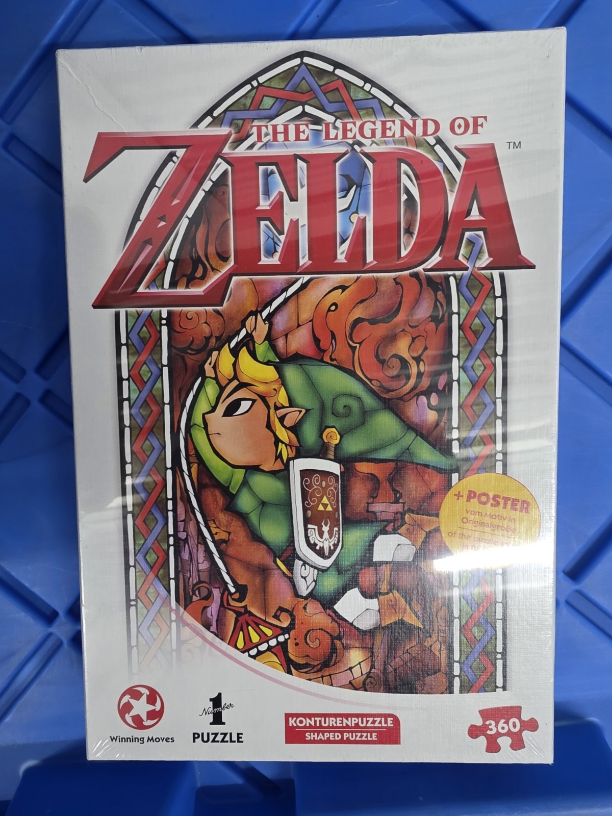 Rompecabezas Winning Moves Nintendo The Legend of Zelda 360 piezas con póster