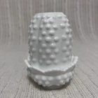Vintage Milk Glass Hobnail Fairy Lamp Candle Holder