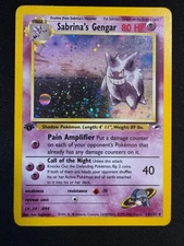 Sabrina's Gengar 014/132 Gym Heroes Holo Raw