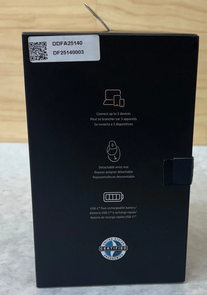 HP 920 Ergonomic Vertical Mouse Wireless 5 Buttons 6H1A4AA#ABA - Image 2 of 4