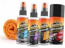Car Wash and Interior Cleaner by , Includes Towel, Tire Foam, Glass Spray, Kit