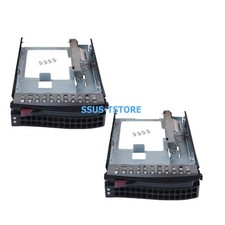 2x For Supermicro Gen 5.5 3.5'' to 2.5'' Tool-Less Drive Tray MCP-220-00118-0B