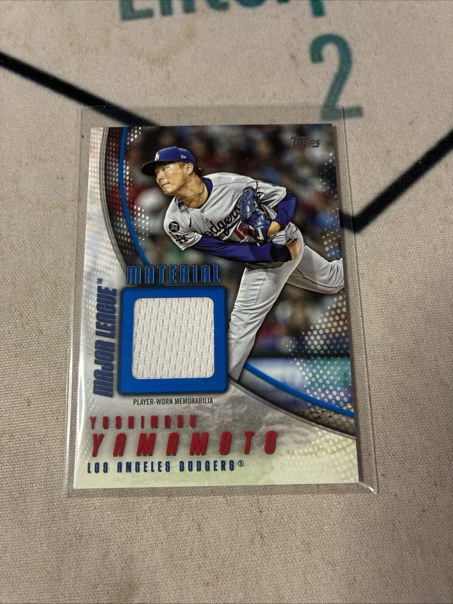 2025 Topps Update - Major League Material Yoshinobu Yamamoto /150