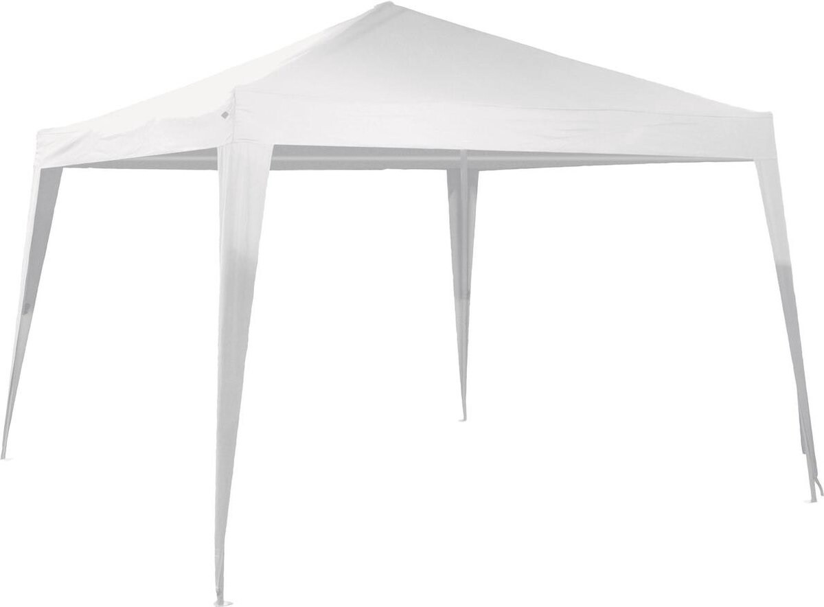 Rammento 3M X 3M da Esterno Bianco Giardino Gazebo Con Pioli ,Guy Linee & Giunti