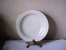 Zeh Scherzer Suppenteller, Cremefarbend m. Goldrand , 23cm, Gebraucht , Top