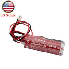 1x Maxell ER17/50 17/50 3.6V 2750mAh Battery Li-ion Batteries with Plug US SHIP