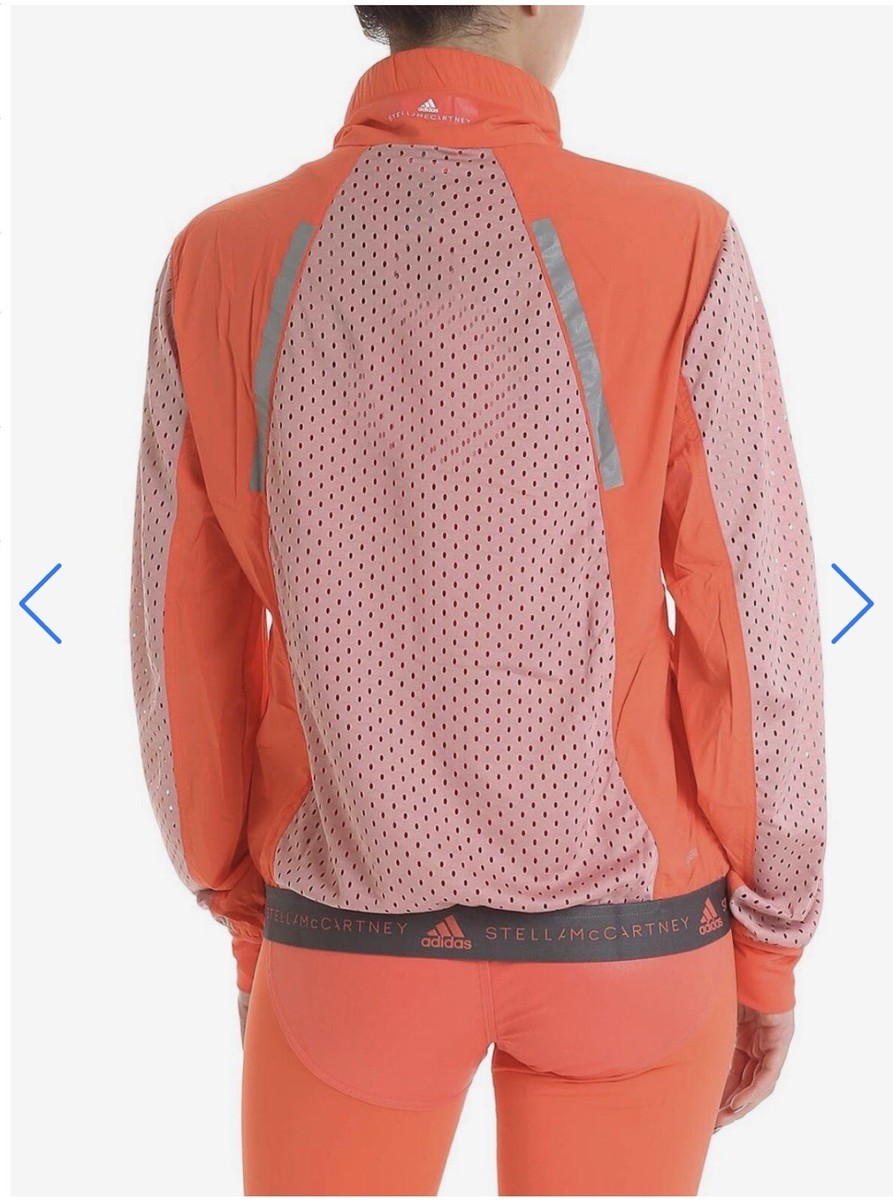 ADIDAS STELLA MCCARTNEY ORANGE LIGHTWEIGHT RUNNING JACKET SZ M | eBay