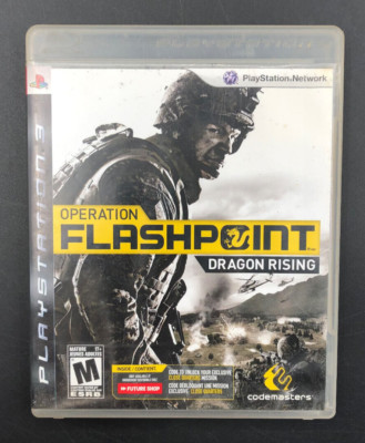 Operation Flashpoint: Dragon Rising (PS3) No Manual *TESTED & WORKING*