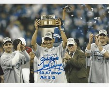 TONY DUNGY - INDIANAPOLIS COLTS COACH - SIGNED 8x10 PHOTO B w/COA NFL SB CHAMPS