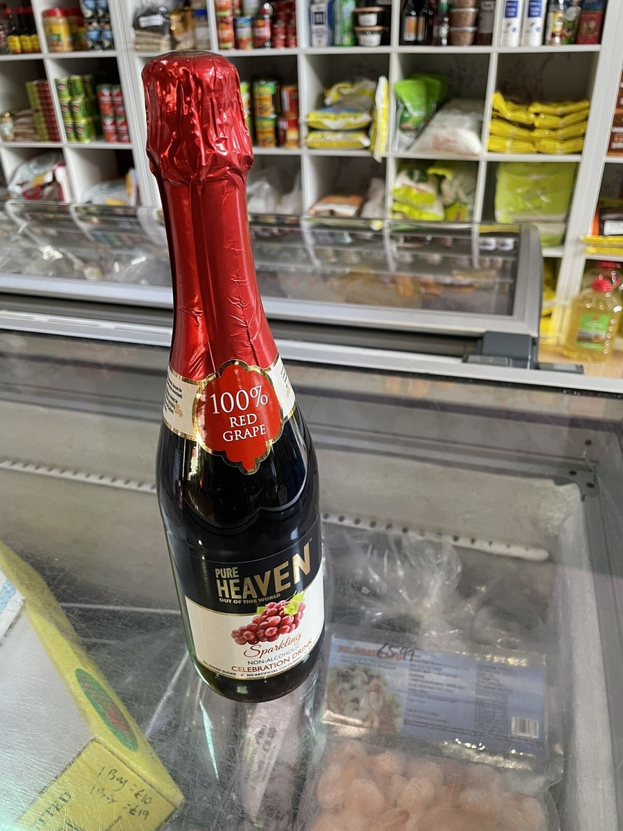 Pure Heaven Non-Alcoholic 100% Concentrate Red Grape Sparkling