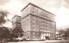 Postcard Washington DC Lee House Hotel 15th & L Streets NW Vintage PC H5948