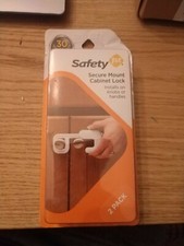 Safety 1st Secure Mount Cabinet Lock 2 Count Free Shipping New