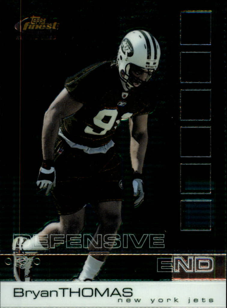 2002 Topps Finest  #98 Bryan Thomas RC - NM-MT 