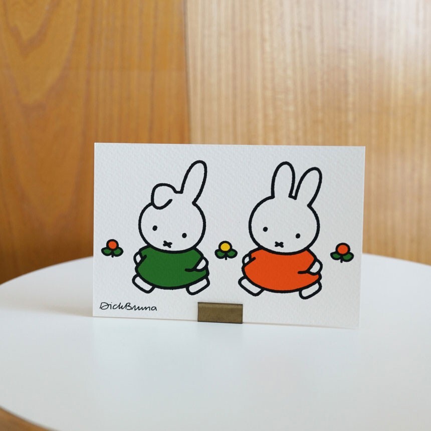 Miffy Silk Screen Postcard Set (5 Cards) Official Licensed Cards