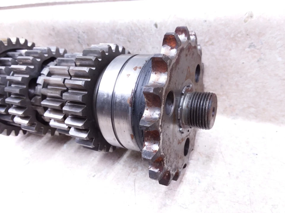 Yamaha XS2 650 Twin XS650 XS1 Motor Transmisión Contraeje Engranajes 1972 ANX-C Foto 2 de 4