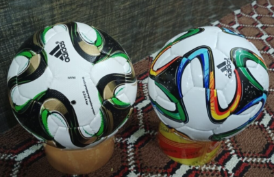ADIDAS 2pcs BRAZUCA /Brazuca FINAL Rio Match BALL WORLD CUP 2014