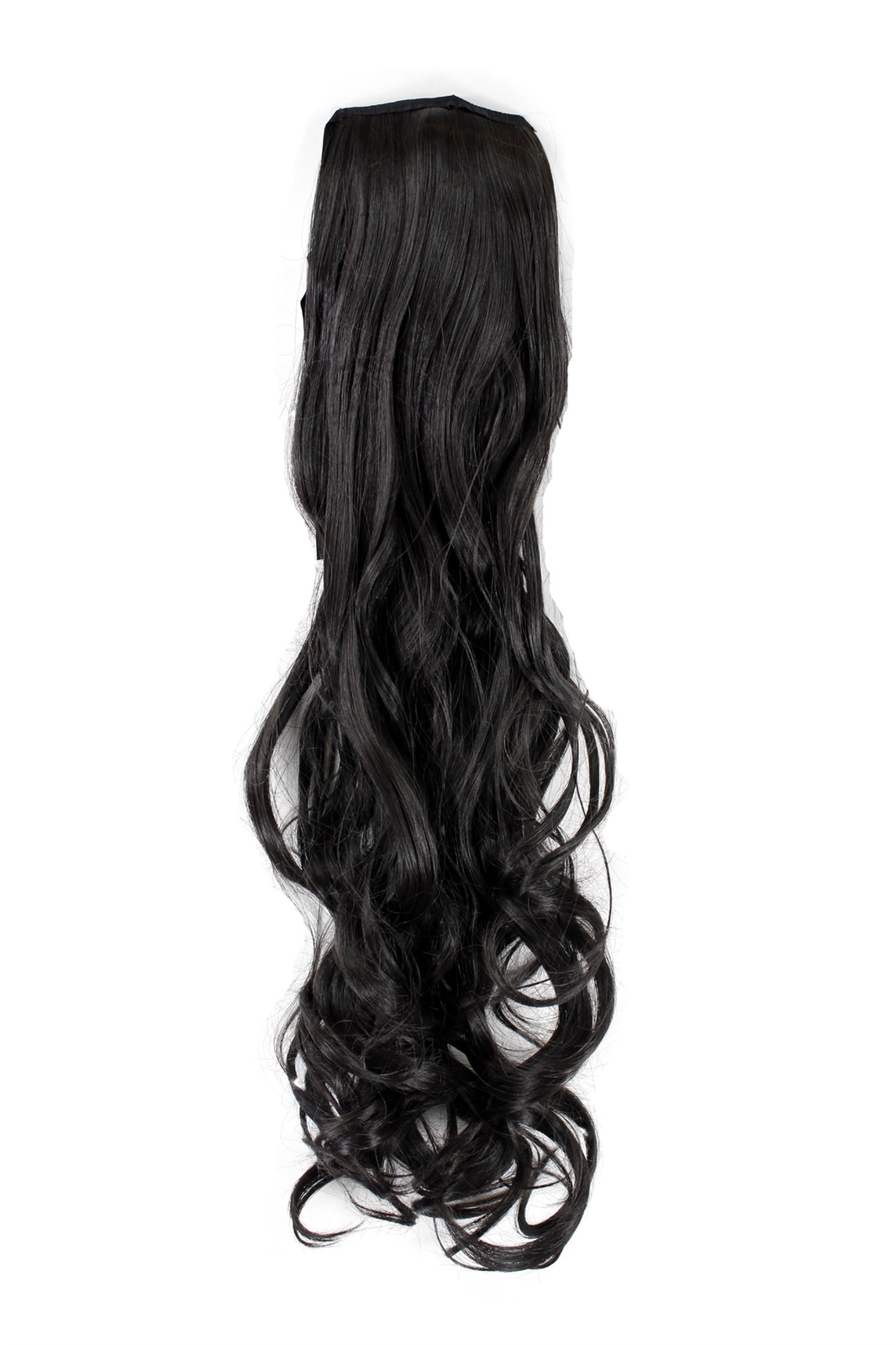 Wavy Dark Brown Hairpiece 63 Kamm + Bändchen YZF-1094HT-3