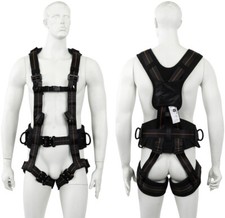 LifeGear Black Height Safety Adjustable Premium Comfort Work Positioning Harness