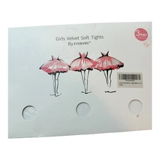 3 Pack EVERSWE Girl's Velvet Soft Tights White 11-13