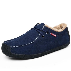 slip on loafers with fur