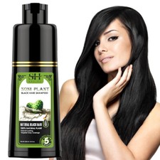 Professional Hair Color Shampoo for Gray Hair Instant Herbal Hair Dye Shampoo