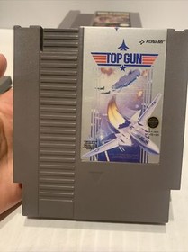 Lot of 6 NES Games Top Gun Jaws Kin Tu Commando Wheel Of Fortune Wizard & Warrio