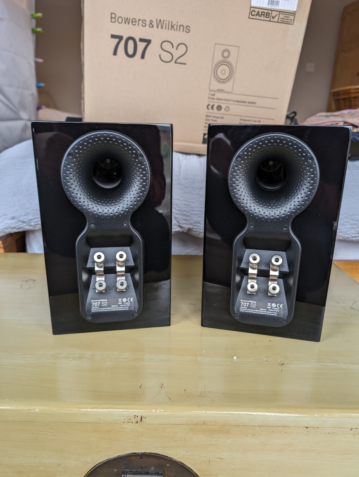 Bowers and Wilkins 707 S2 Standpoint Speakers Boxed eBay