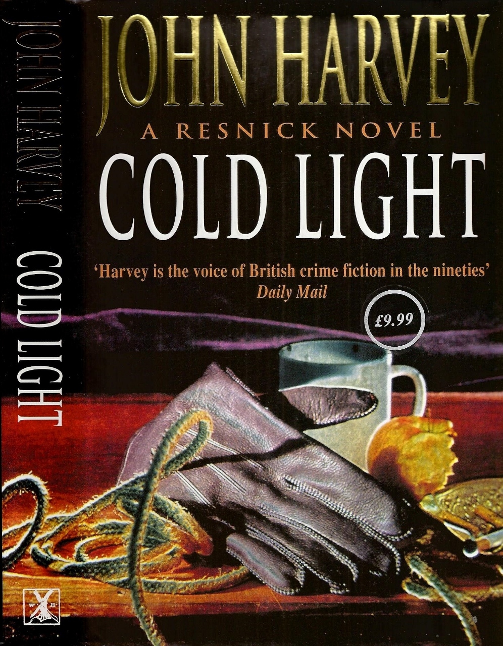 John Harvey - Cold Light (DI Charlie Resnick) - 1st/1st (1994 First Edition DJ)
