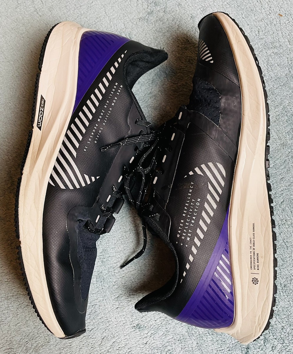 Size 9 - Nike Air Zoom Pegasus 36 Shield Voltage Purple 2019 | eBay