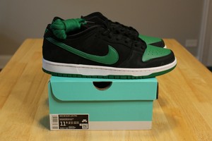 nike sb dunk low j pack pine green