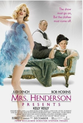 MRS. HENDERSON PRESENTS great original 27x40 D/S movie poster 2005