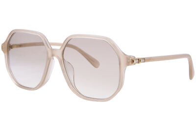 Swarovski SK6003F 103411 Sunglasses Women's Light Brown/Light Grey Gradient 57mm