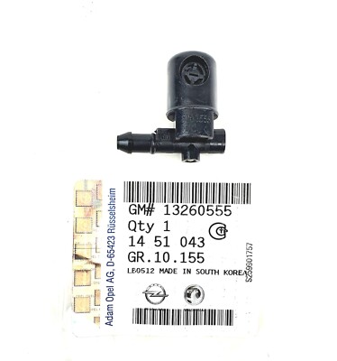 Original Vauxhall Nozzle Windscreen Wiper System Right Astra J GTC, Cascasda -