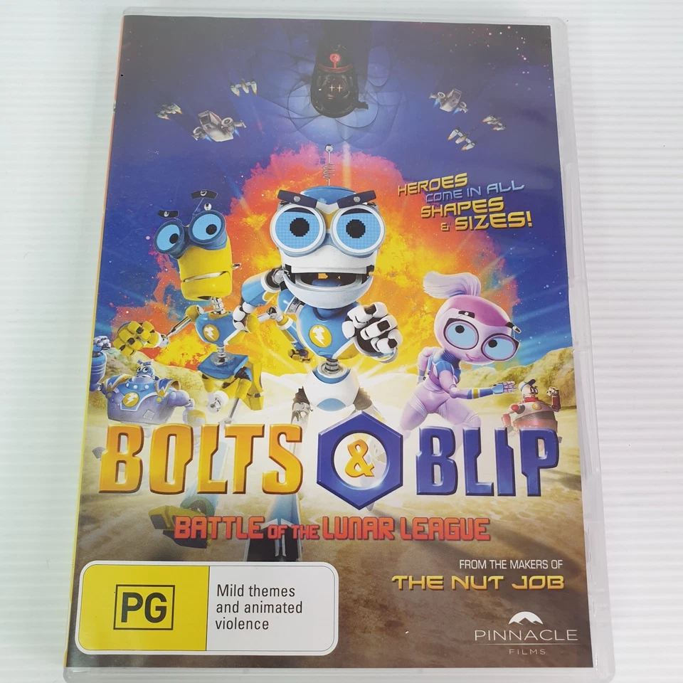 Bolts & Blip 3 DVD set Region 4 Battle of the Lunar League, Robot Warriors, MU - image 2 of 4