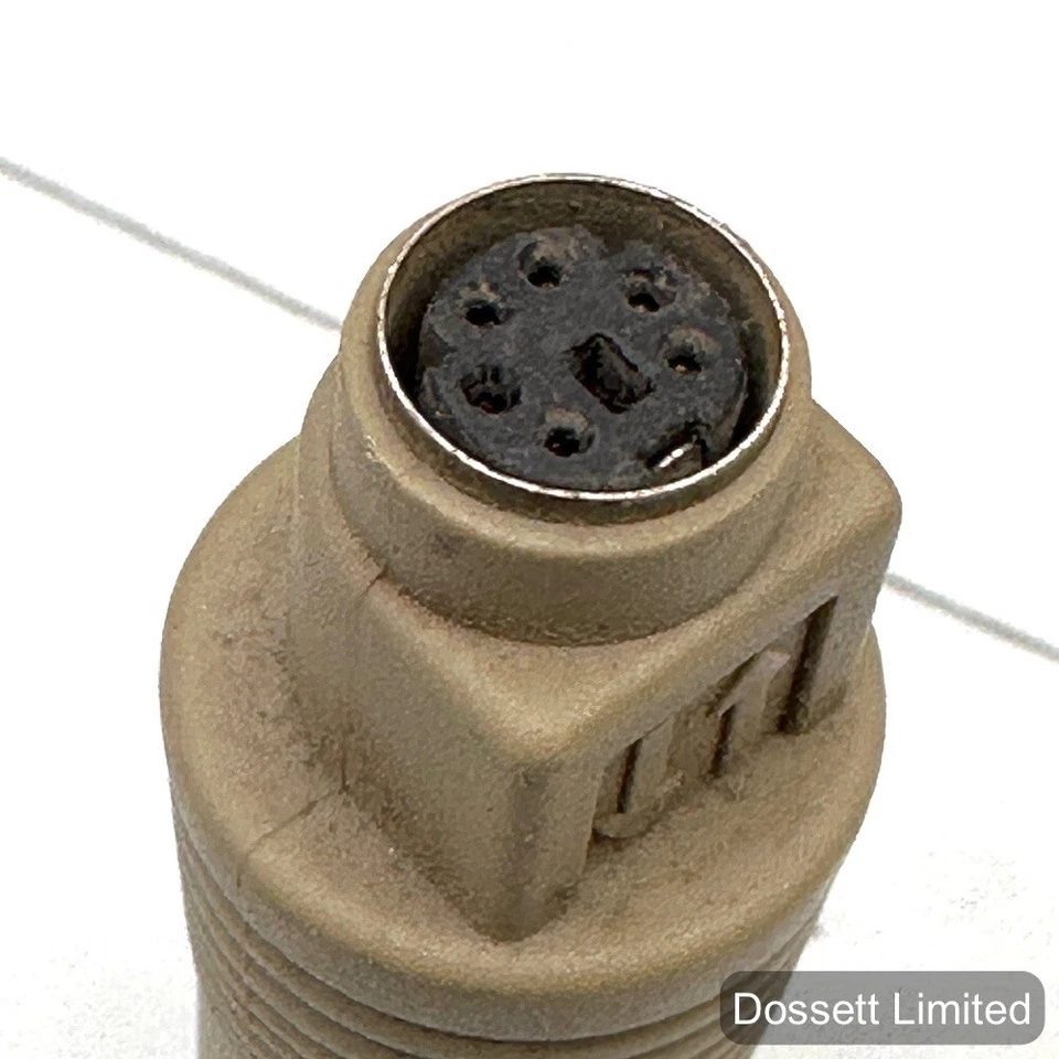 Keyboard Adapter PS2 6pin Female to AT 5pin DIN Male Adaptor  - Image 2 of 3