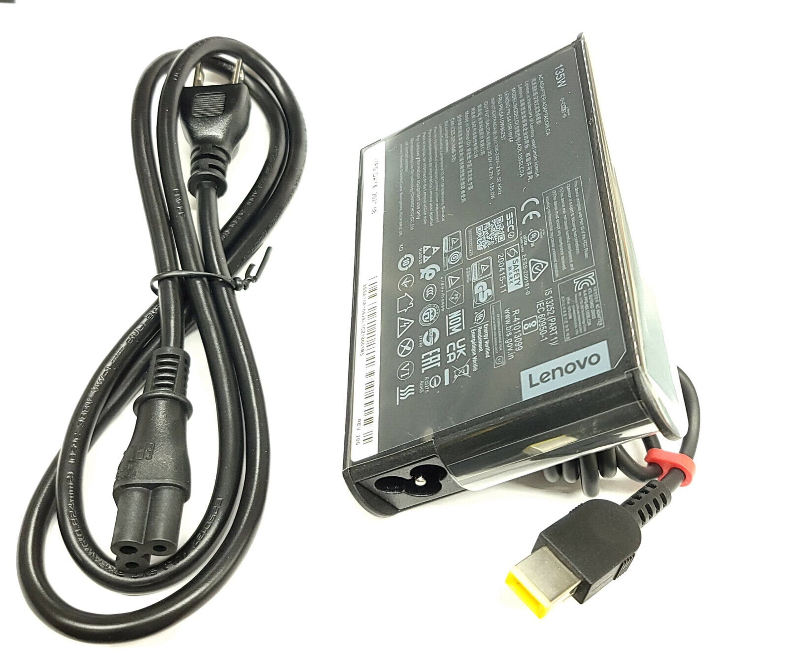 Chargeur 65 watts original pour Lenovo IdeaPad 3-15IML05 (81WR/81WB) 