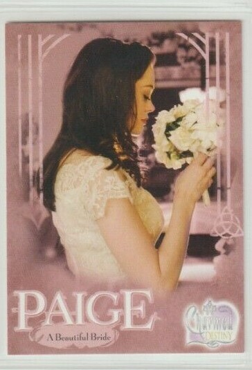 Charmed Destiny TV Trading Card #36 Rose McGowan as Paige Premium Edition
