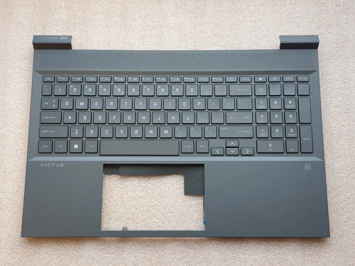 HP Victus 16-D 16-E US Palmrest Cover Keyboard M75709-B31 M54738-B31 backlit