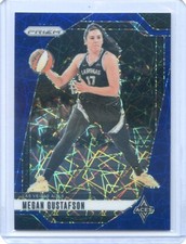 2024 Panini Prizm WNBA MEGAN GUSTAFSON #78 BLUE VELOCITY PRIZM ACES